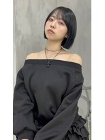 ジーナ 新宿(Zina)&nbsp;透明感カラー◎オリーブグレージュ　透明感　艶髪　zina新宿