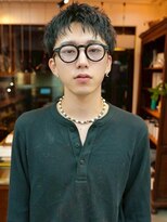 シティ(sity.)&nbsp;サーフカール/刈り上げセンターパート/フェザーパーマ