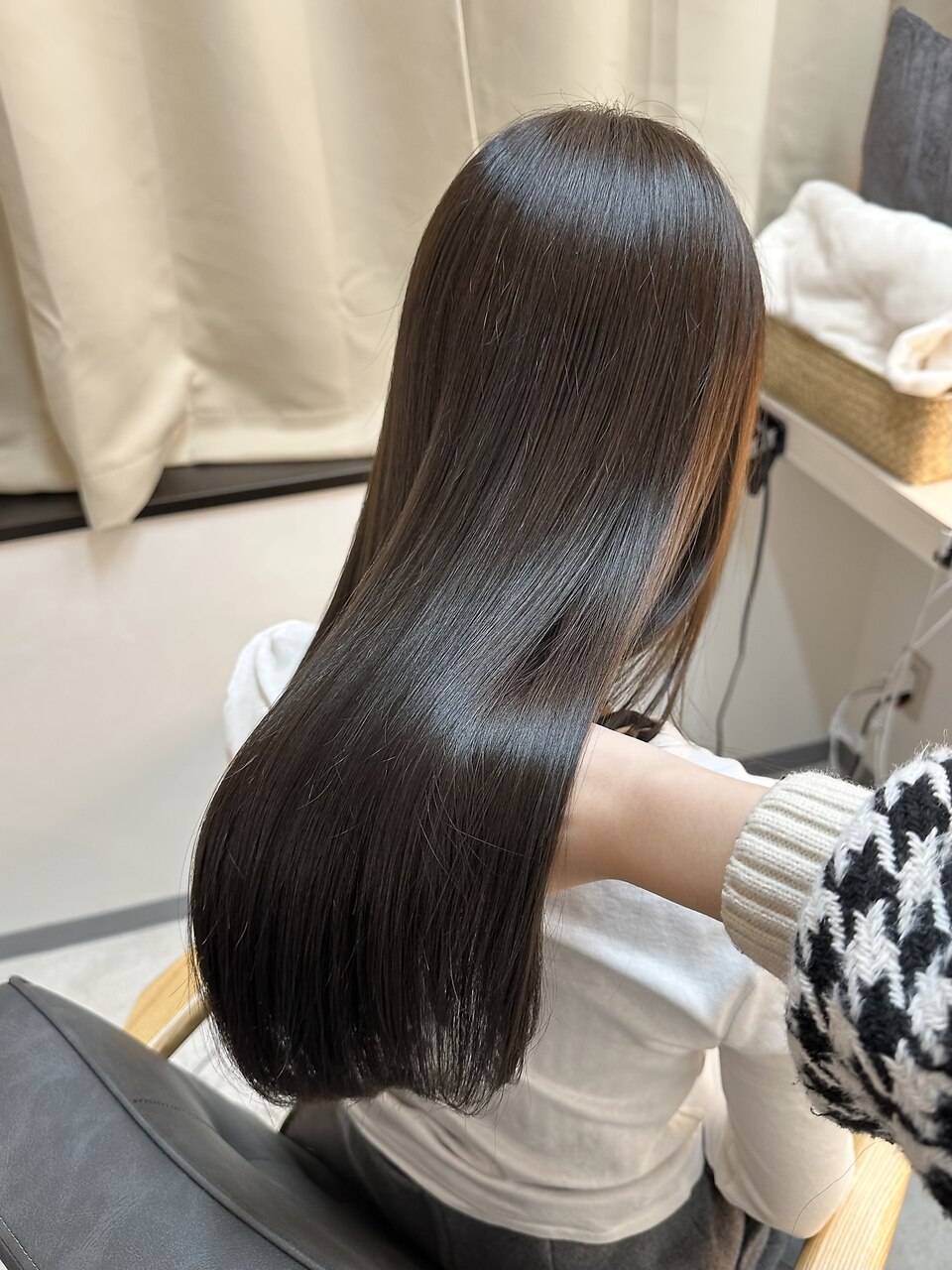 ダメージレススピエラ縮毛矯正【髪質改善】【縮毛矯正】：L264426930