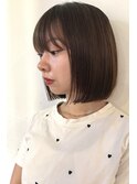 《e'sイーズ鎌倉》自然にまとまる/ボブ/ショートボブ/カット