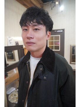 ロム 札幌大通(LOM) メンズシャドウパーマ【札幌】