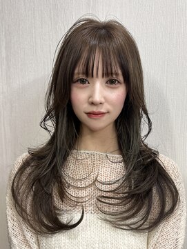 ハロー(...Hello) レイヤーカット ハッシュカット 韓国ヘア