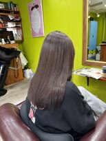 シースティア(siistia) 《ラベンダーブラウン×髪質改善トリートメント》