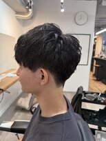 ロエメンズ(LOE men’s)&nbsp;リバースセンターパート/ニュアンスパーマ[大宮]