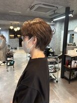 ザ シーワークス ときわ台店(THE Cworks)&nbsp;ショート／ハンサムショート／ムゾーサ／ニュアンスパーマ