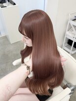 アイシー 表参道(ICY)&nbsp;後ろ姿盛れる＊ブリーチなし透明感カラーピンクブラウン