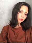セミウエットグレージュカラー