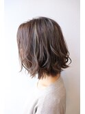 【夏カラー】wealstar  hair design天王寺 透明感グレーアッシュ