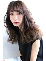 ブラン 梅田(Blanc)&nbsp;【Blanc/梅田】無造作カール/ラフウェーブ/セミロングy