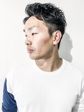 フジヤマ バーバー ショップ(FUJIYAMA BARBER SHOP) ショートレイヤーソフトツーブロック ビジカジ