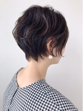 トータルビューティーハウス フラップ ミチ 野田店(total beauty house flap MICHI) 立体感丸みショート