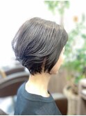 上品オトナのショートボブ
