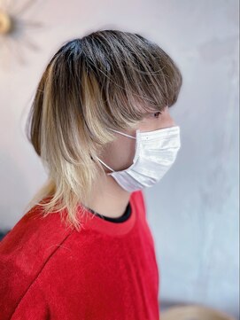 バトヘアー 渋谷本店(bat hair) マッシュウルフ