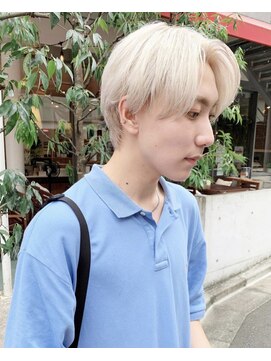 ラフ 北参道(RAF) ホワイトカラー&ラフセンターパート