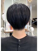 首を細く長い印象へ☆刈り上げないショート◎ROMMY.田中