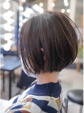 シャロン(SHARON) 【SHARON原宿】短過ぎないショートボブ/透明感カラー