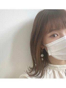 エキップクーラージュグラン 小顔ボブイメチェンイヤリングカラー