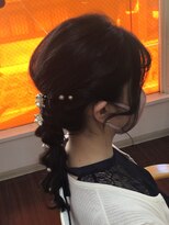 ヘアサロン ユニティ(Hair Salon Unity) 編み下ろしキュート