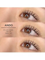 アンド(ANDO)&nbsp;Eye Lash Perm Gyoza Curl 【本町】