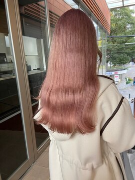 インク サカエ(inq sakae) アプリコットシアーベージュ★