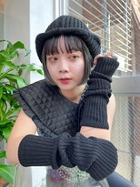 ネス(ness)&nbsp;【くすみグレー】と似合わせデザインカット◎