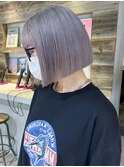 グレーボブ_チェリーブラウンフェミニンロング_ba379213