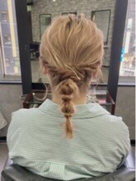 ディア(.eer) ウルフカットさんの編みおろしスタイル♪