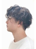 メンズ　ランダムパーマ