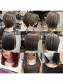 グラ デザイン アンド ヘアー 天王寺店(GRAS DESIGN & HAIR by HEADLIGHT)&nbsp;ショート、切りっぱなしパツッとボブ、レイヤー、くびれヘア☆
