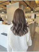 ラテベージュ×レイヤーカット【透明感カラー/岡崎】