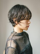 ベンジー 登戸店(benji)&nbsp;ショートボブに緩めのパーマをかけた　3