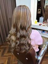 ログ(L.O.G) 【1ケアブリーチ】カット+1ケアブリーチ+カラー+トリートメント