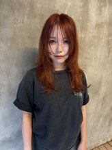 ピープル(people) ダブルカラーで作るオレンジカラー