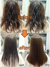 髪質改善、酸性ストレートに自信あり！！