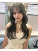 【lilley 稲永麻衣】レイヤーカット+ダブルカラー+韓国ヘア
