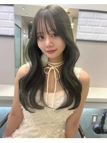 リリー(Lilley) 【lilley 稲永麻衣】レイヤーカット+ダブルカラー+韓国ヘア