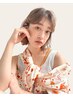 カット+寒色透け感カラー+ミルボンTr ￥13,000 [池袋駅/韓国]