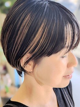 エン(EEN)の写真/《お洒落上級者×ミリ単位までこだわる前髪カット》360°どこから見ても”可愛い”Styleが叶う◎