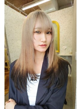 ラニヘアサロン(lani hair salon) ミルクティーベージュ/デザイン/韓国