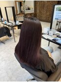 20代30代大人可愛い髪質改善グレージュストレートボブ透明感