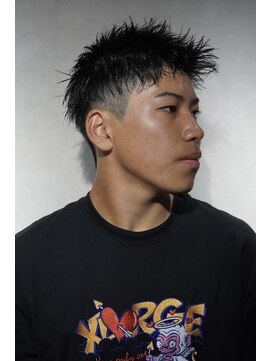 ゴートバーバー(GOAT BARBER) ツーブロスパイキーヘア