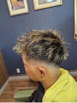 理創こすぎ メッシュ　フェード