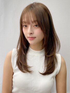 エトラ 渋谷店(etora) 小顔 美髪 レイヤーカット イメチェン ワイドバング"