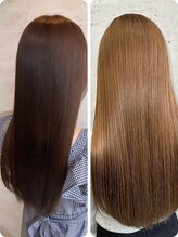 お客様の髪の毛を綺麗にします！