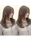 小顔レイヤーカットミディアムレイヤーレイヤーロング【日本橋】