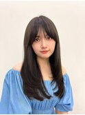 20代30代大人かわいい顔周りレイヤー小顔カットグレージュ