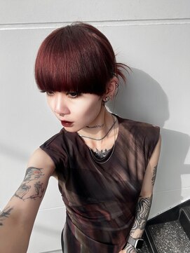 ヴァーディ オモテサンドウ(Vardy omotesando) red/赤髪 カチモリ