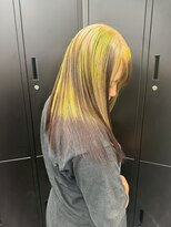 ヌル 神宮前店(Null)&nbsp;スラッシュカラー/ケアブリーチ/ダブルカラー/神宮前/表参道