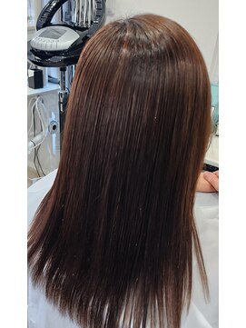 縮毛矯正カットマイクロナノバブルトリートメント