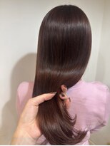 アズーア ヘアーアンドスパ(azure hair&spa)&nbsp;柔らかいモーブピンク／白髪染め可◎